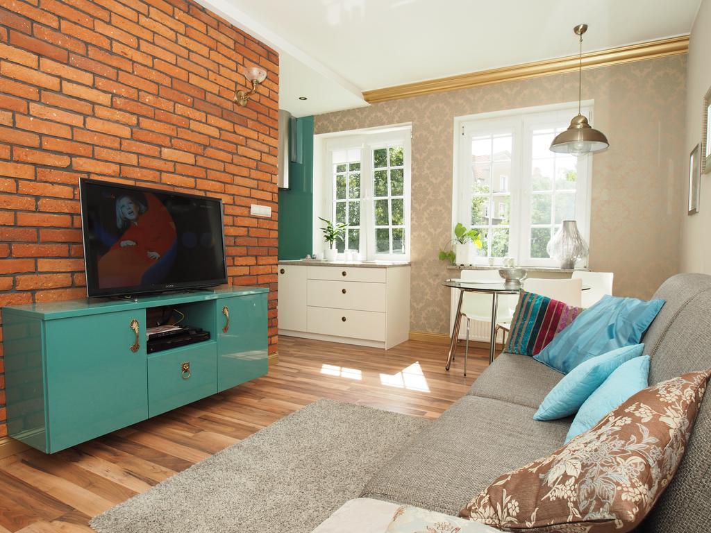 Grand-Tourist Trident Apartments Gdansk Bagian luar foto